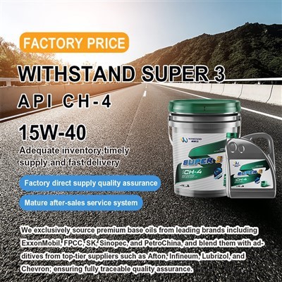 CH-4 15Minyak Enjin Diesel Kenderaan Komersial W-40